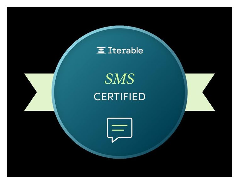 Iterable SMS certificate
